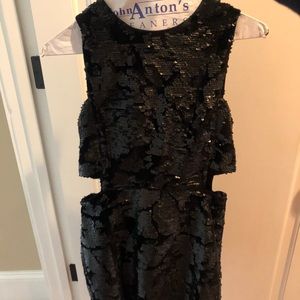 Cutest black sequins dress